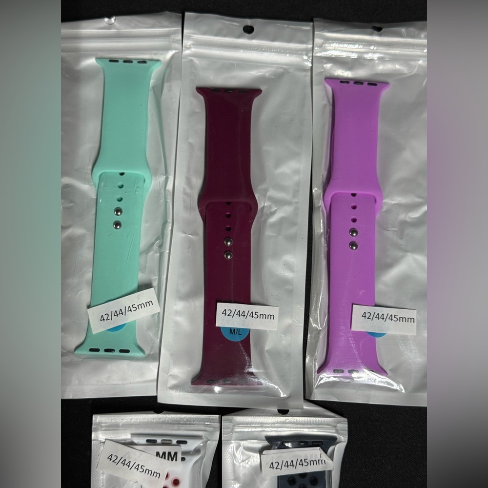 NEW Smart Apple Watch Band Set - 5 Colors fits size 42/44/45mm - Picture 2 of 3